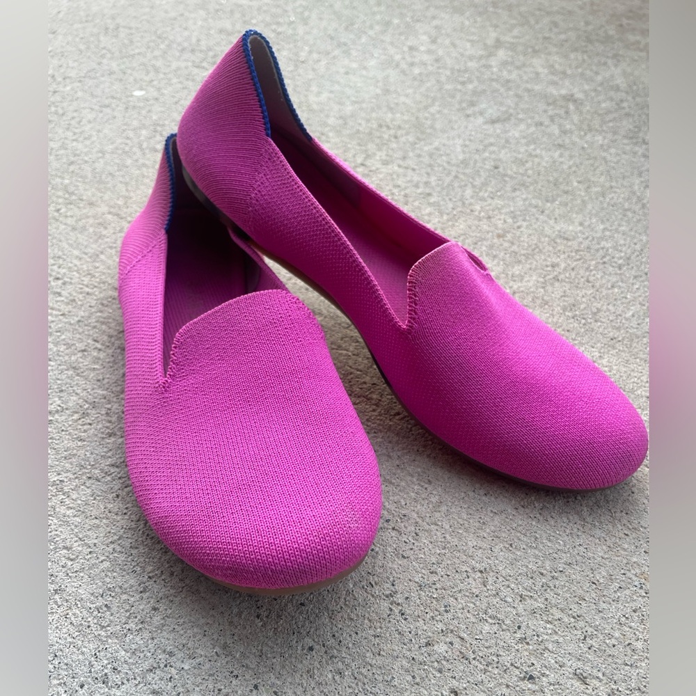 Pink Rothy’s Loafer